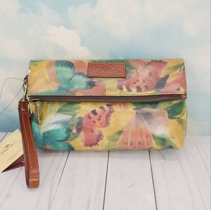 Patricia Nash Watercolor Butterfly Clutch